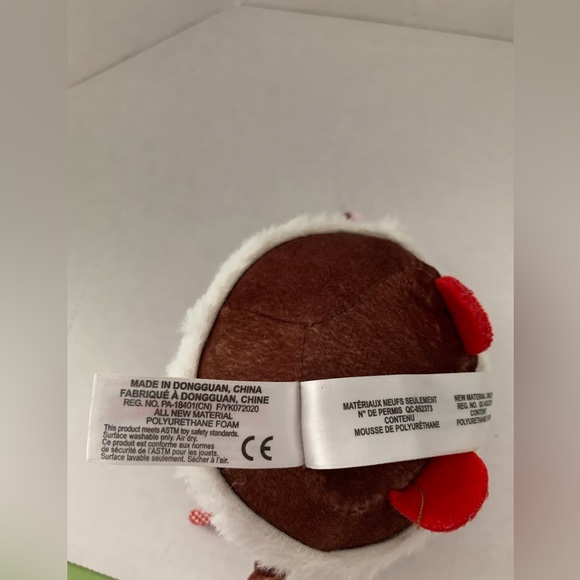 Claire’s Exclusive Squeezanals 4” Round Reindeer - Picture 8 of 9